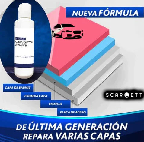 CREMA ELIMINA RAYONES DE VEHÍCULOS • IMPORTADO DESDE USA • CAR SCRATCH REMOVER.